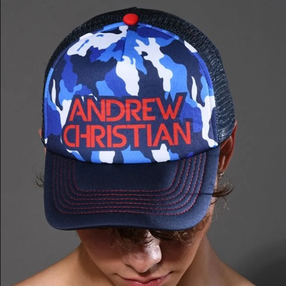 Andrrew Christian Camouflage Cap